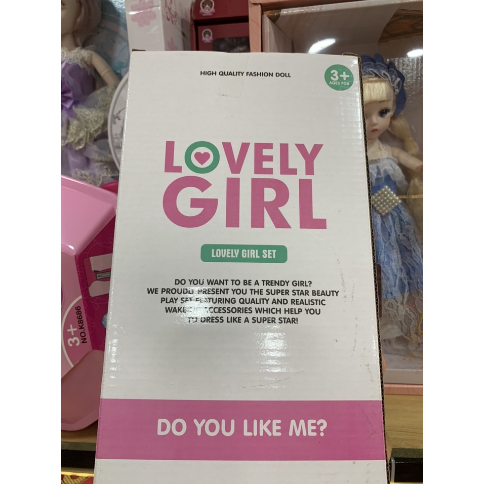 Búp Bê Doll Lovely Girl cho bé gái