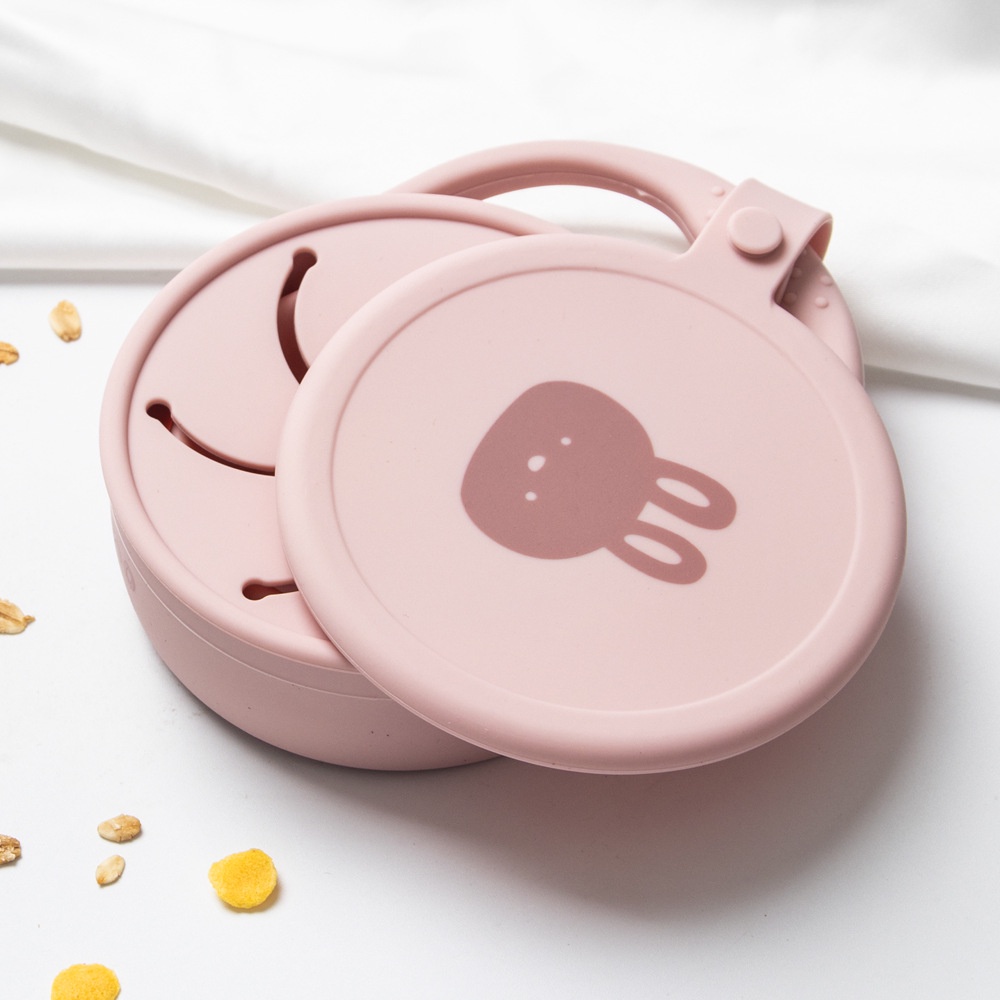 Hộp Đựng Thức Ăn Bằng Chất Liệu Silicone Dành Cho Trẻ Em