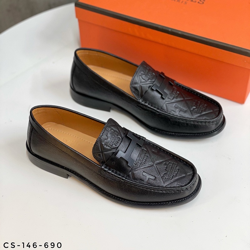 Giày Công Sở Sang Trọng Nam, Da bò đế Phíp khâu - CS-146