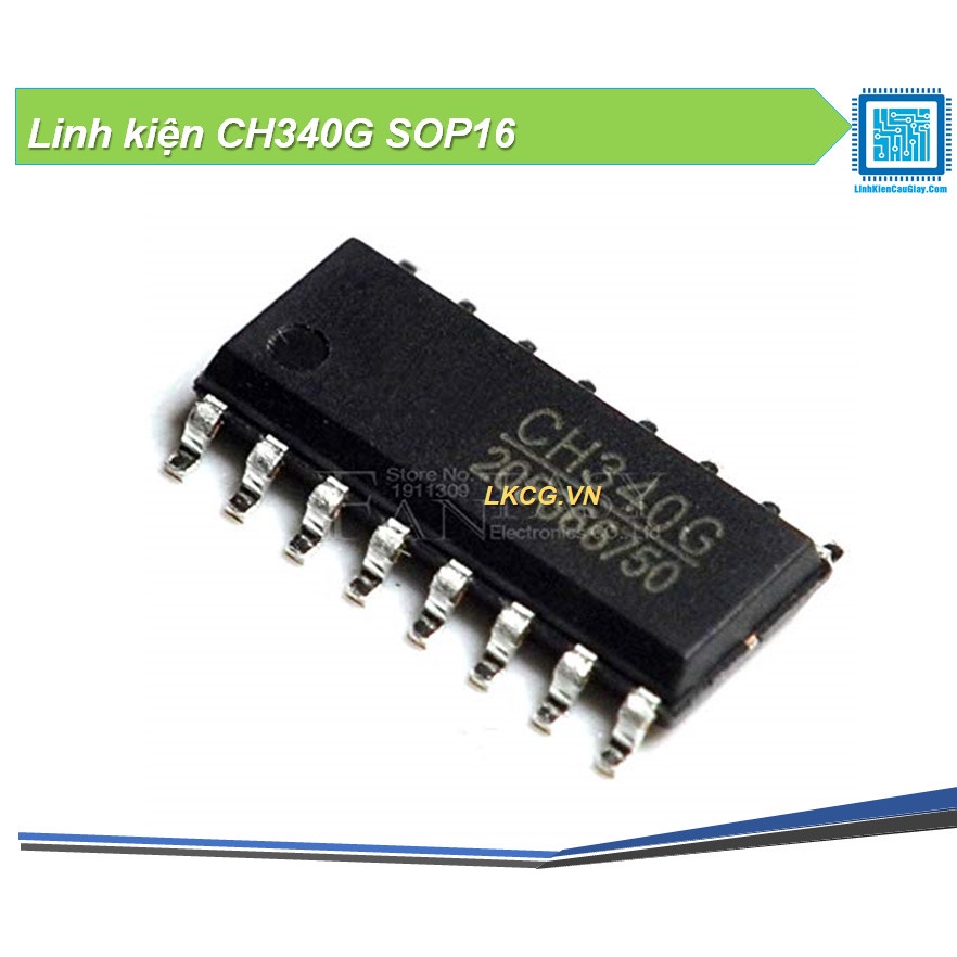 Linh kiện CH340G SOP16