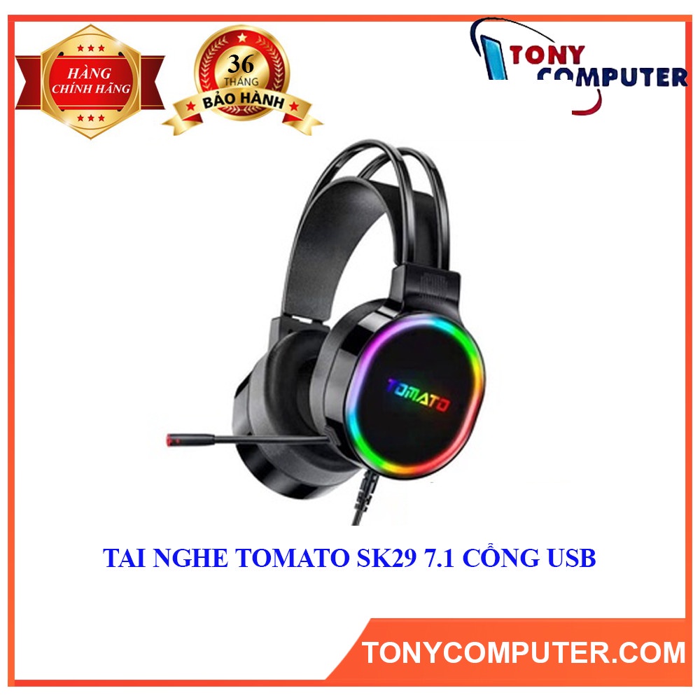 Tai nghe TOMATO SK29 7.1 cổng USB