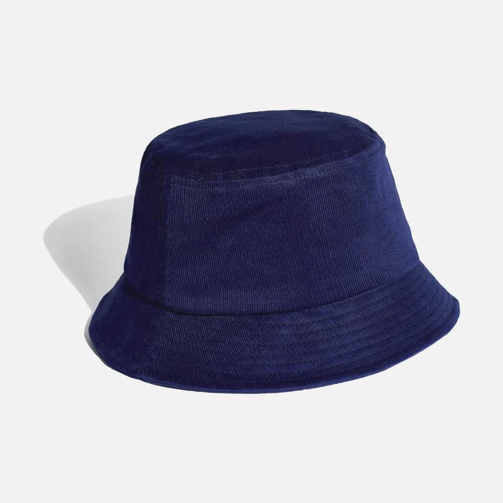 Mũ Bucket Nhung Tăm phong cách Hàn Quốc Unisex