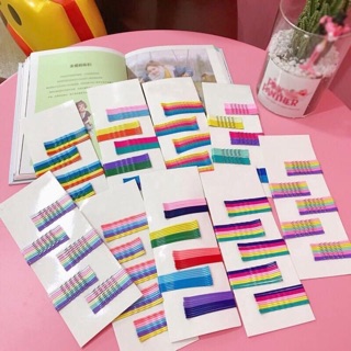 Set 10 Chiếc Cặp Tăm Cài Tóc Nhiều Màu