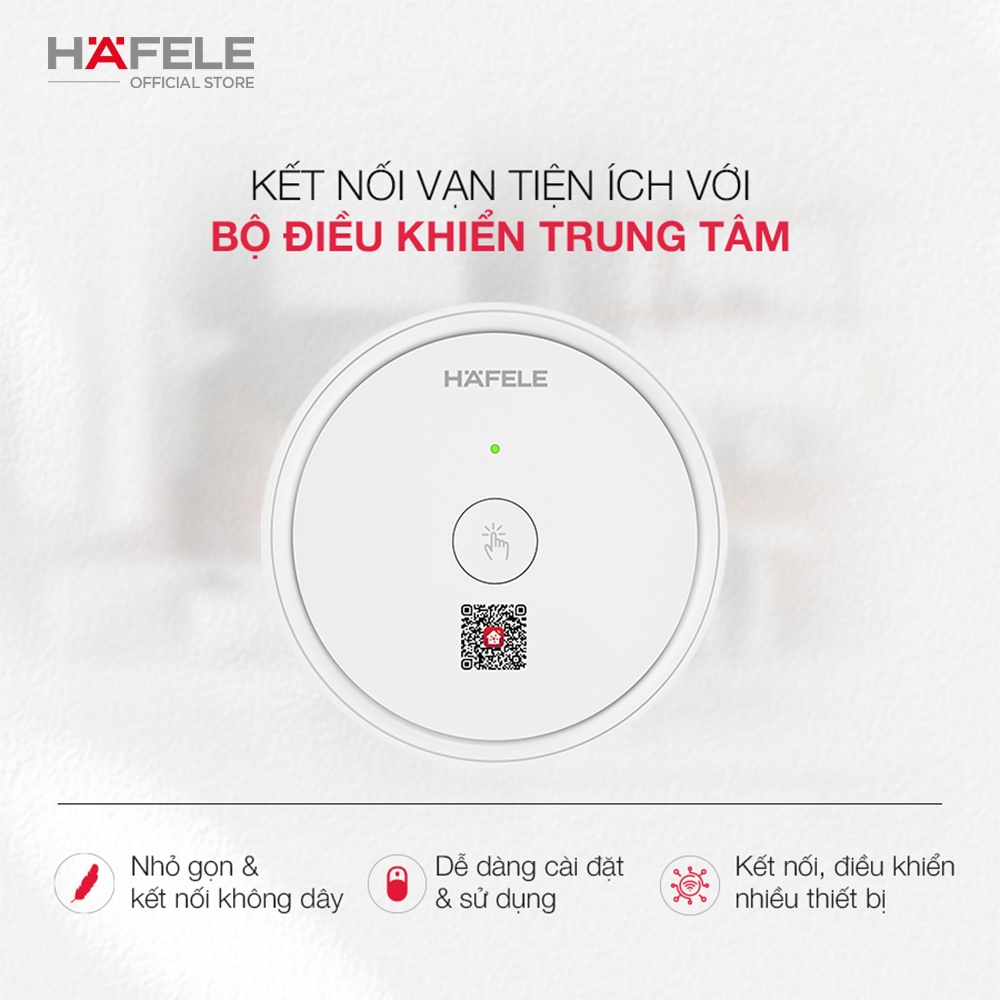 Bộ điều khiển trung tâm nhà thông minh Hafele Smart Living - Hafele Smart Wireless Gateway