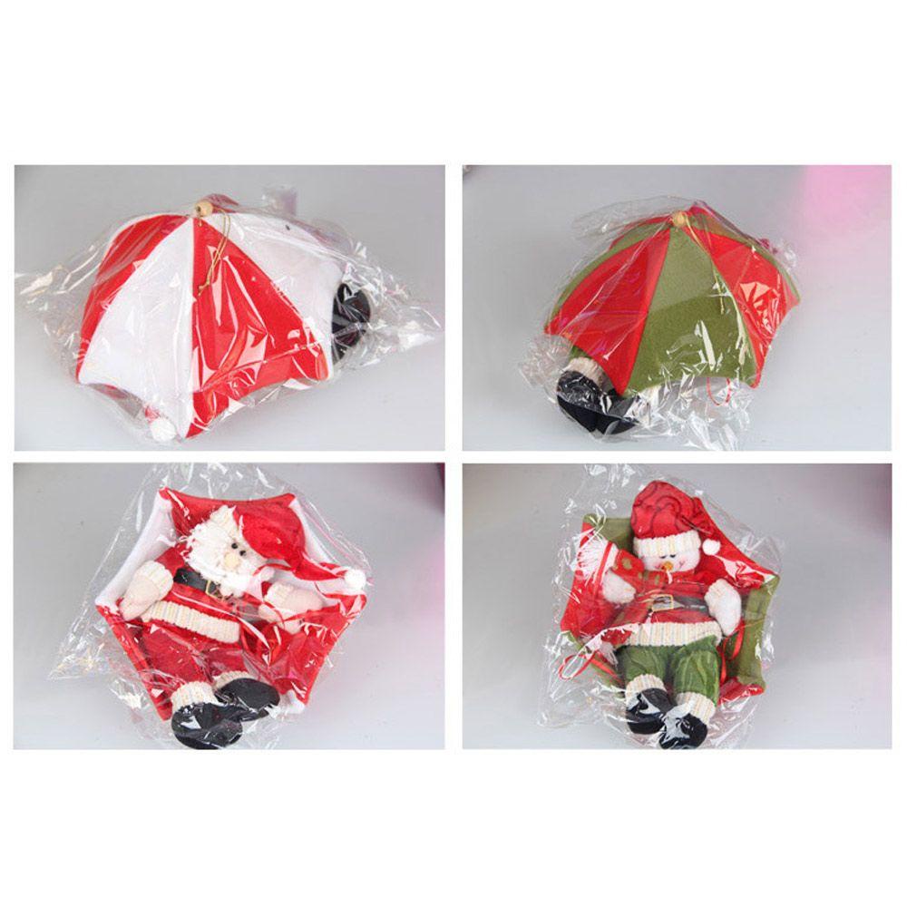 LET Phụ Kiện Trang Trí Giáng Sinh Hình Ông Già Noel Nhảy Dù