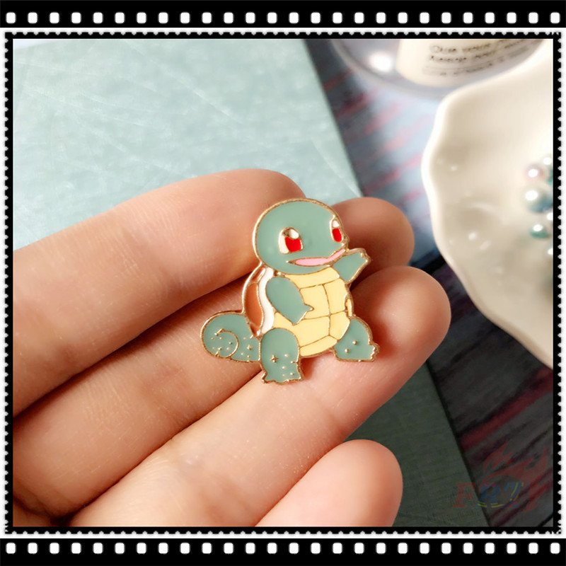 Ghim cài áo họa tiết hoạt hình Pokemon Go series 01 đáng yêu