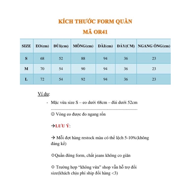 CULLOTES JEANS lai rách thời trang