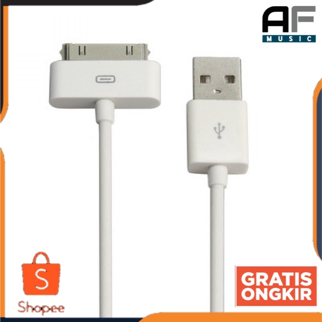 Dây Cáp Sạc Và Truyền Dữ Liệu 30 Pin Sang USB Dài 1 Mét Cho Apple iPhone / iPad / iPod