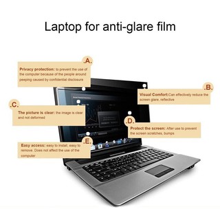Phim dán bảo vệ màn hình chống nhìn trộm 8"-17" 16:9 cho màn hình Laptop /Notebook
