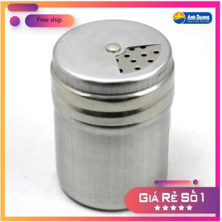 Lọ đựng tăm đựng tiêu inox