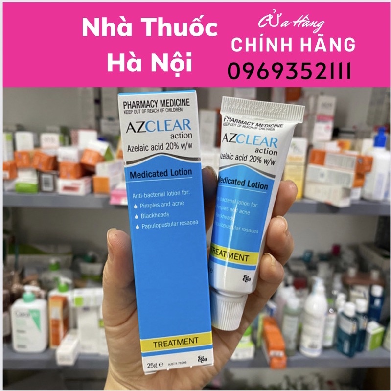Kem bôi giảm thâm Azclear action lotion 25g Azelaic acid 20%