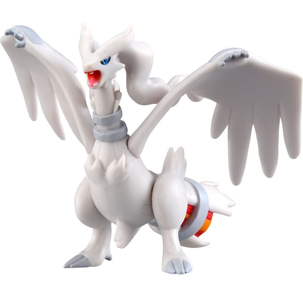 Mô hình Pokemon Reshiram đuôi lửa Overdrive của Takara TOMY Nhật Bản (Hiếm) - Hyper Size - Pokemon Figure Moncolle