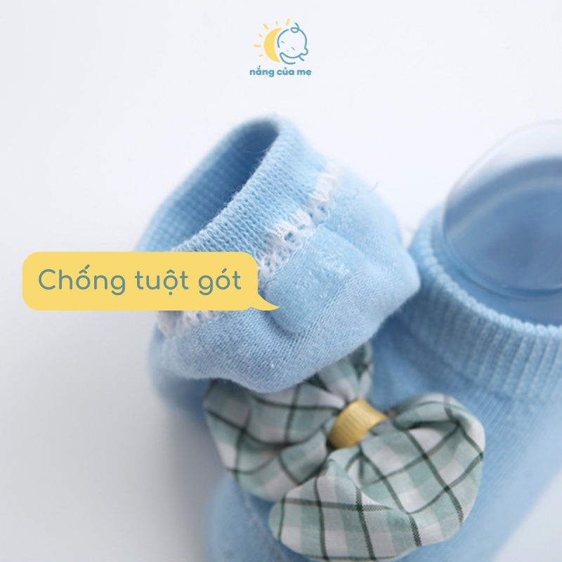 Tất Chống Trượt Thú Bông Nắng Của Mẹ cho bé 6-10kg loại cao cấp dày dặn  _ BONGPEE