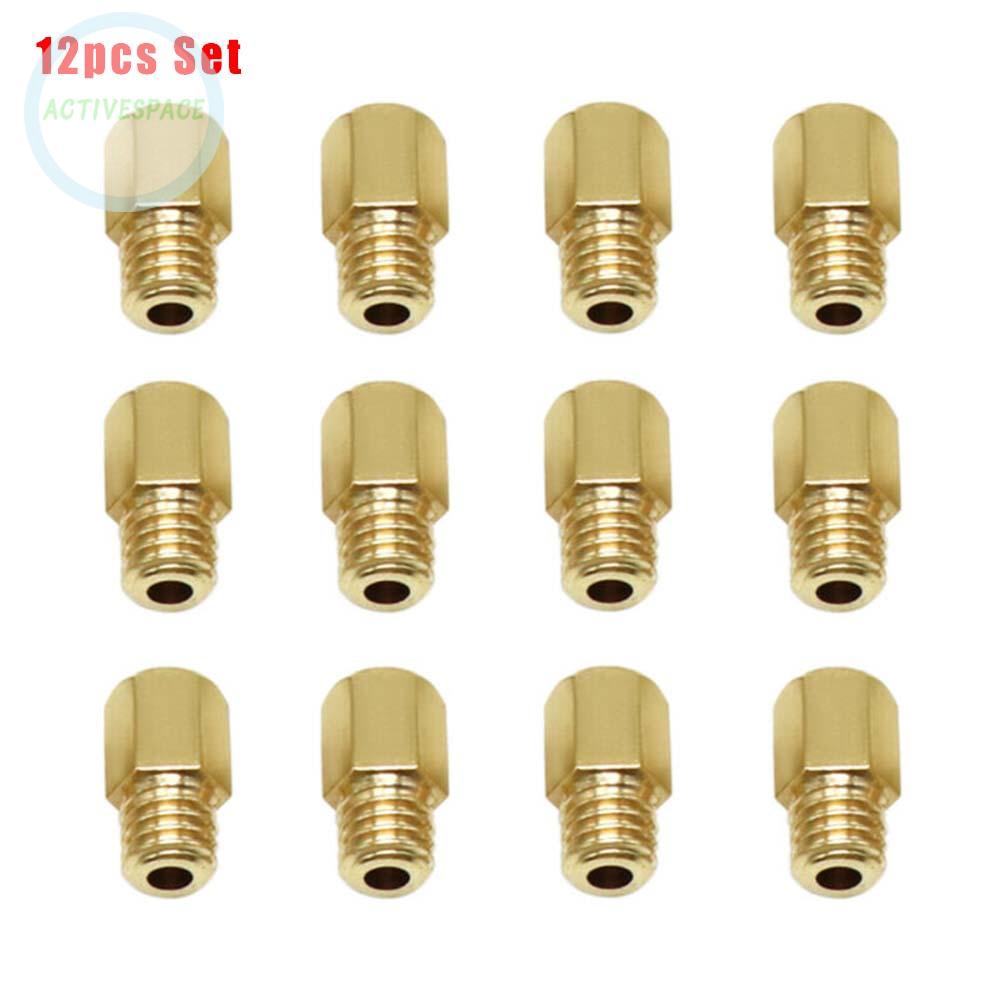 Bộ 12 Phụ Kiện Thay Thế Cho Bộ Chế Hòa Khí Mikuni Vm Tm 12pcs / Set Carb # 330- # 440 Jets
