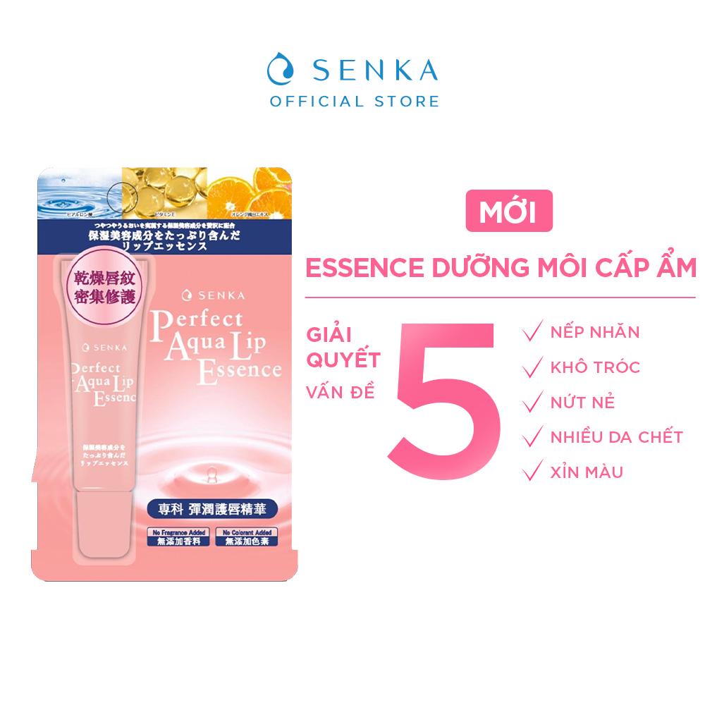 Bộ đôi Chống nắng trang điểm 3in1 & Tinh chất dưỡng môi cấp ẩm (Senka UV CC 3in1 + Senka Perfect Lip Essence 10g) | BigBuy360 - bigbuy360.vn