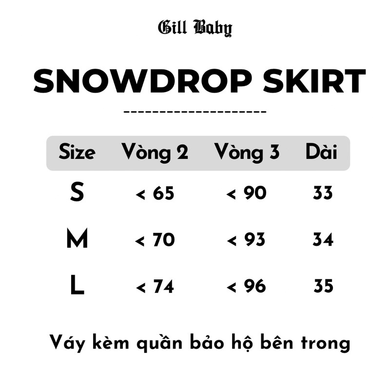 GILL BABY | Chân váy tầng xoè tiểu thư đi chơi hẹn hò