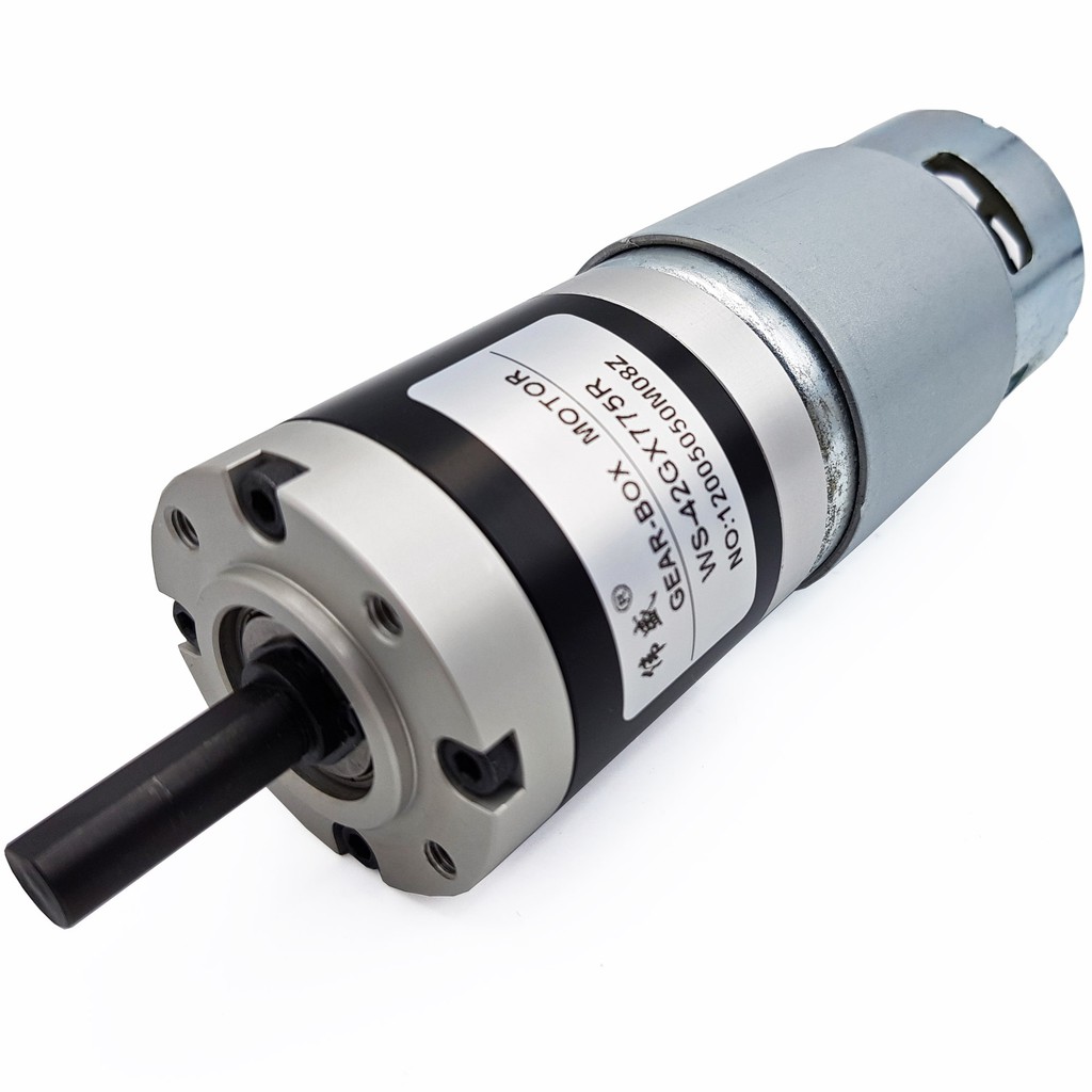 Động cơ giảm tốc hành tinh WS-42GX775R 12V - 24V 10rpm - 50rpm - 100rpm - 200rpm - 470rpm- 1300rpm