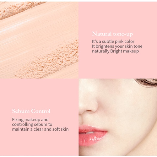 Phấn Phủ Moldia 10g FINISH POWDER #ROSY BEIGE