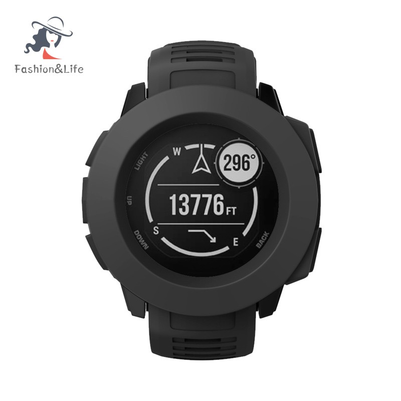 Ốp Silicone Bảo Vệ Mặt Đồng Hồ Thông Minh Garmin Instinct