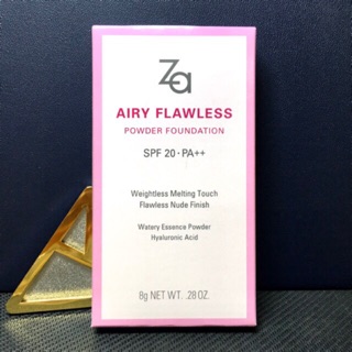 Màu OC0W Phấn Nền Dạng Nén Za Airy Flawless Powder Foundation Oc0W
