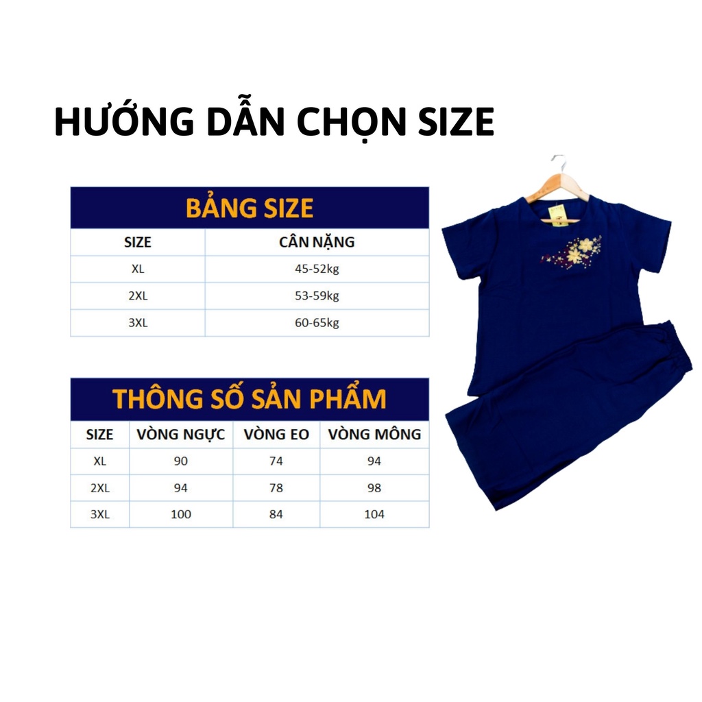 Bộ Đũi Thái Trung Niên Quần Ống Rộng Set Đồ Bộ Trung Niên Mùa Hè Đồ Bộ Trung Niên Vải Đũi