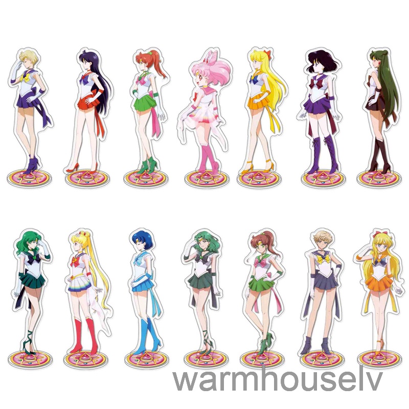 Sailor Moon Móc Khóa Hình Thủy Thủ Mặt Trăng Dễ Thương Dùng Trang Trí