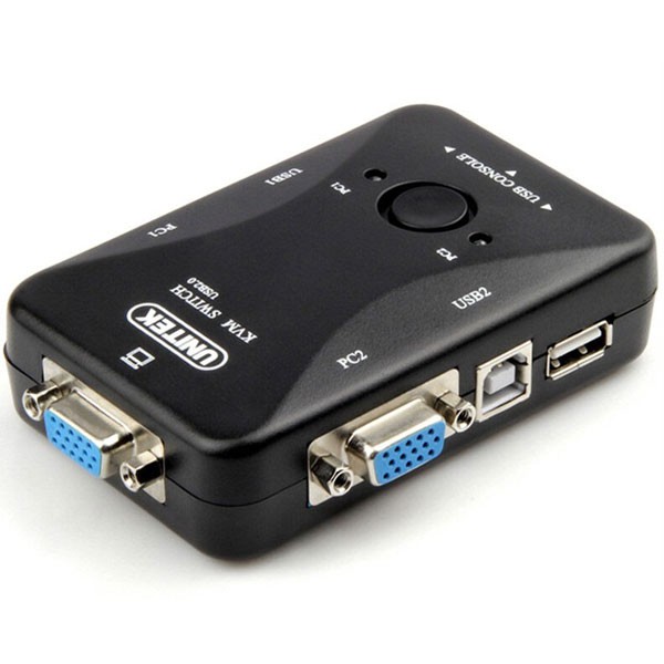 Bộ chia KVM Switch USB 1-2 CHÍNH HÃNG (XẢ  KHO) Bộ chia KVM Switch USB 1-2  ĐẢM BẢO CHẤT LƯỢNG