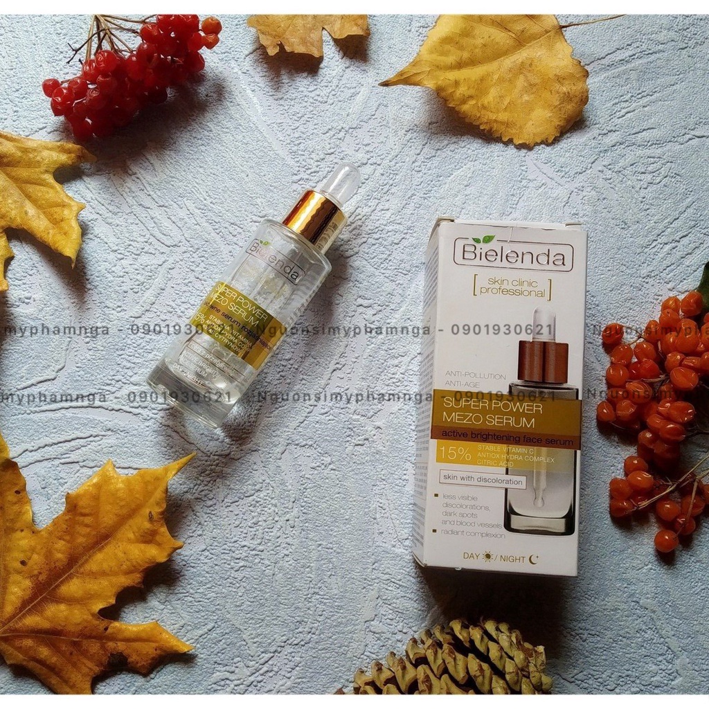 Serum Bielenda  15% mờ nám trắng da