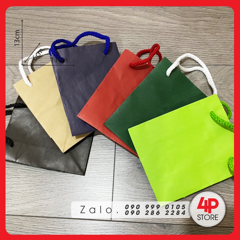 01 Túi 11x13x6cm Kraft Xịn