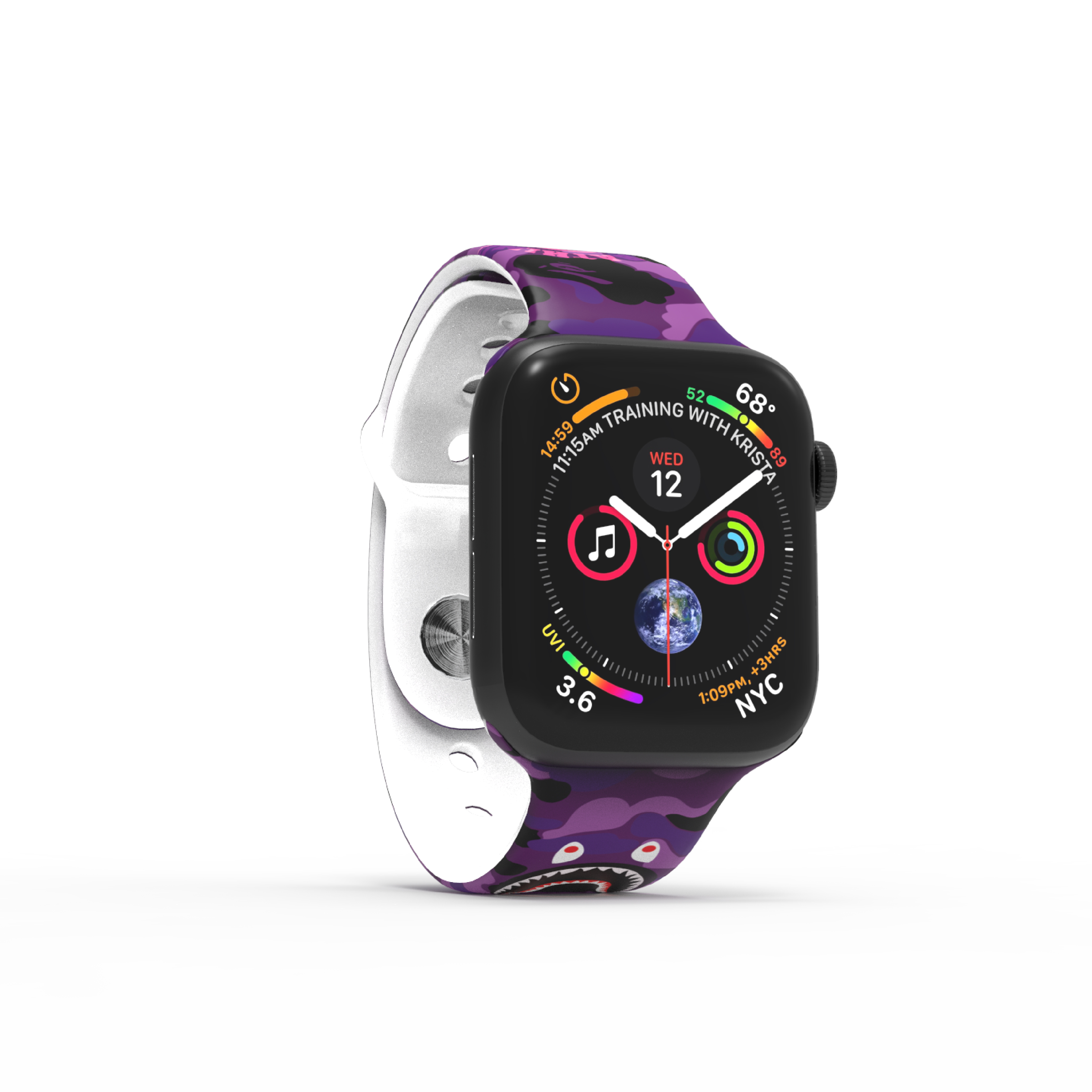 Dây Đeo Thời Trang Cho Đồng Hồ Thông Minh Apple Watch 44 40 42 38 41 45Mm Series 5 4 3 SE 6 7