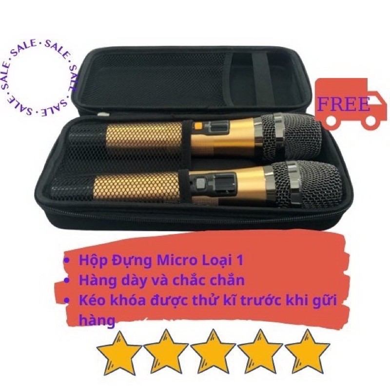 Túi Đựng Micro Loa Kéo 2 Mic Tiện Lợi