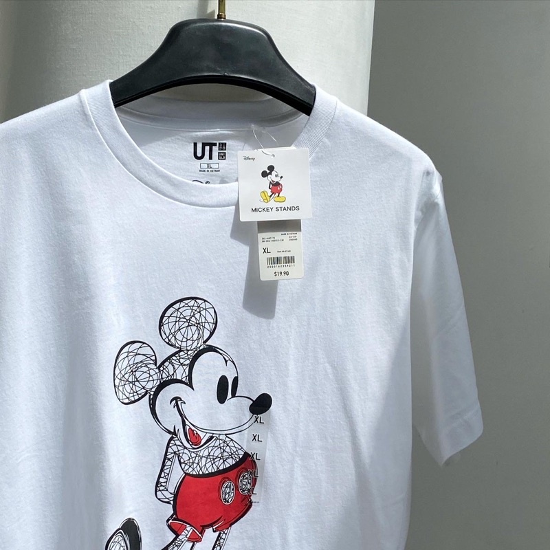 Nhiều mẫu áo thun Uniqlo real Mickey full bọc tag