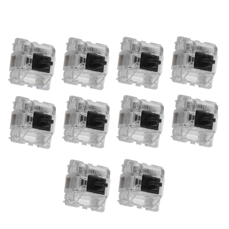 Set 10 Công Tắc Bàn Phím Cơ 5Pin MX Trong Suốt Cho GK61 GK64