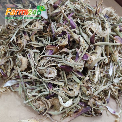 Bông atiso sấy khô Đà Lạt tự nhiên giúp thanh nhiệt mát gan, an thần ngủ ngon, giảm mỡ máu, bảo vệ tim mạch | Farm24h