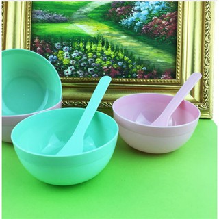 Bát trộn mặt nạ - thìa trộn mặt nạ làm mỹ phẩm Handmade 🍉Duashop🍉