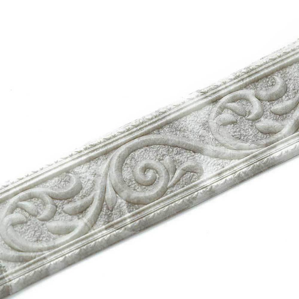 Miếng Dán Tường Bằng Xốp 2.3m * 6cm In Họa Tiết Cổ Điển Độc Đáo Trang Trí Nhà Cửa