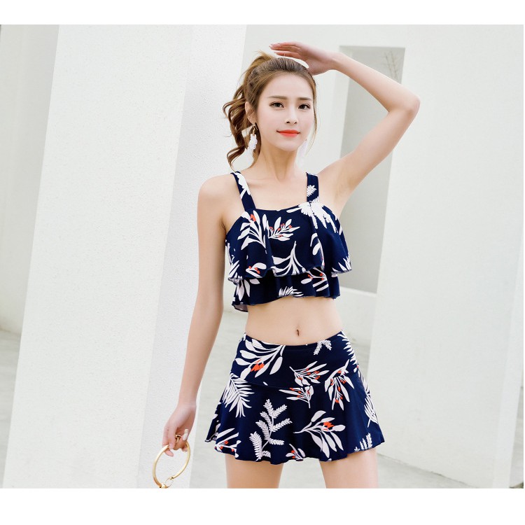 bộ bơi bikini váy họa tiết độc đáo | BigBuy360 - bigbuy360.vn