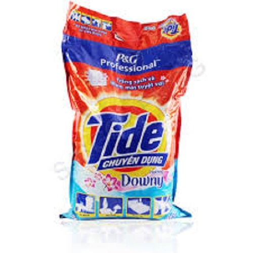 Bột Giặt Tide Siêu Trắng Hương Downy 9Kg/Túi