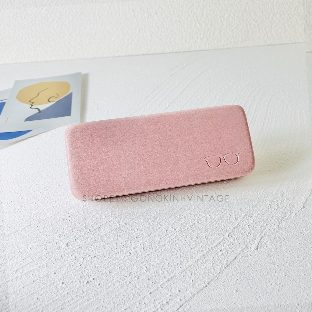 Hộp đựng kính cao cấp, dễ thương nhiều màu Fiveminutes siêu chắc chắn , tone màu pastel HOT 2021 | BigBuy360 - bigbuy360.vn