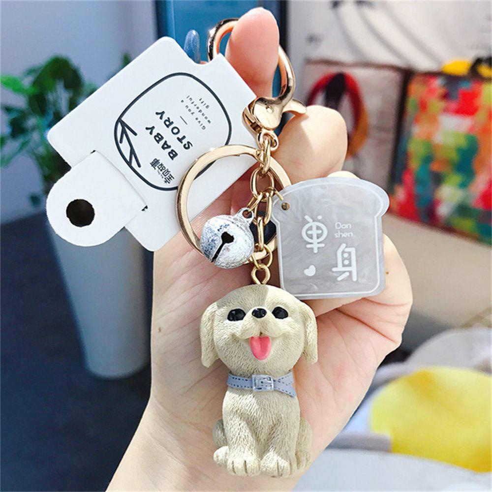 Móc Khóa Hình Chú Chó Hoạt Hình Dễ Thương