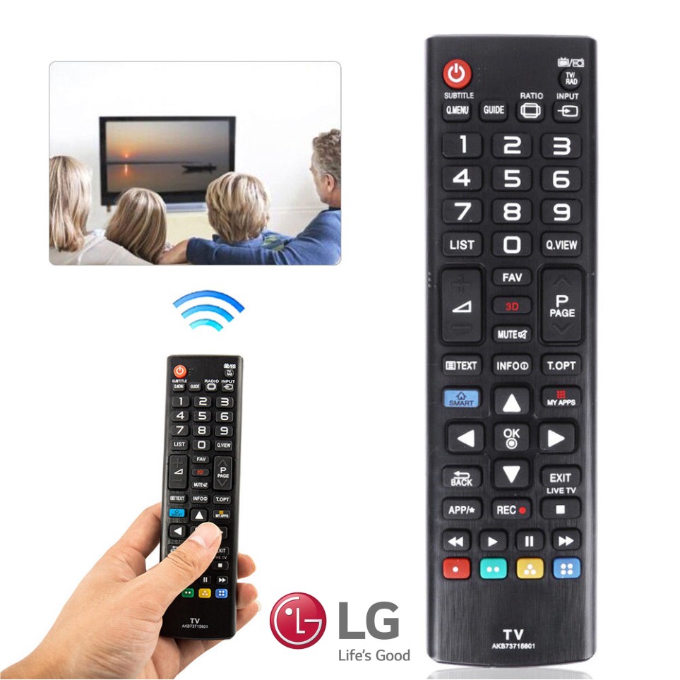 Điều khiển TV LG tương thích tất các dòng LCD, LED, Smart.