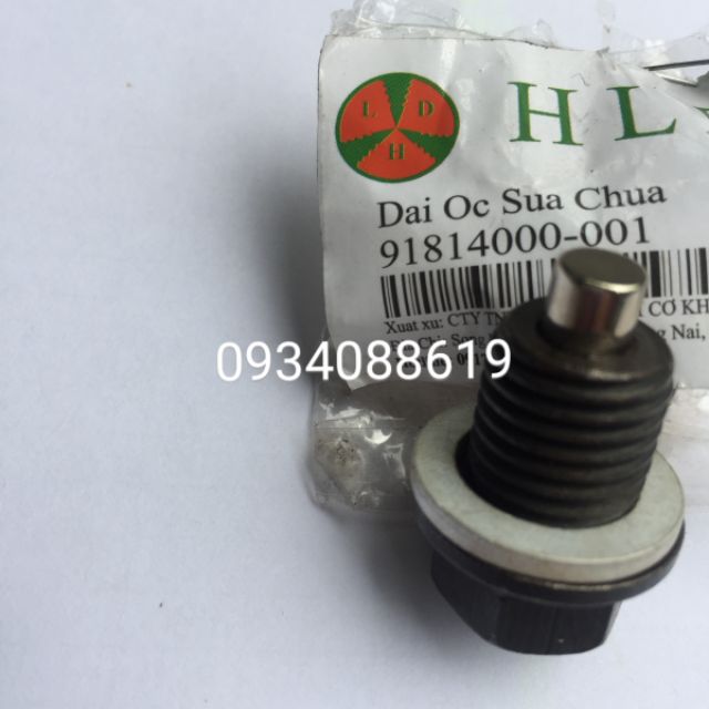 Đai ốc sữa chữa M13 các loại xe có nam châm