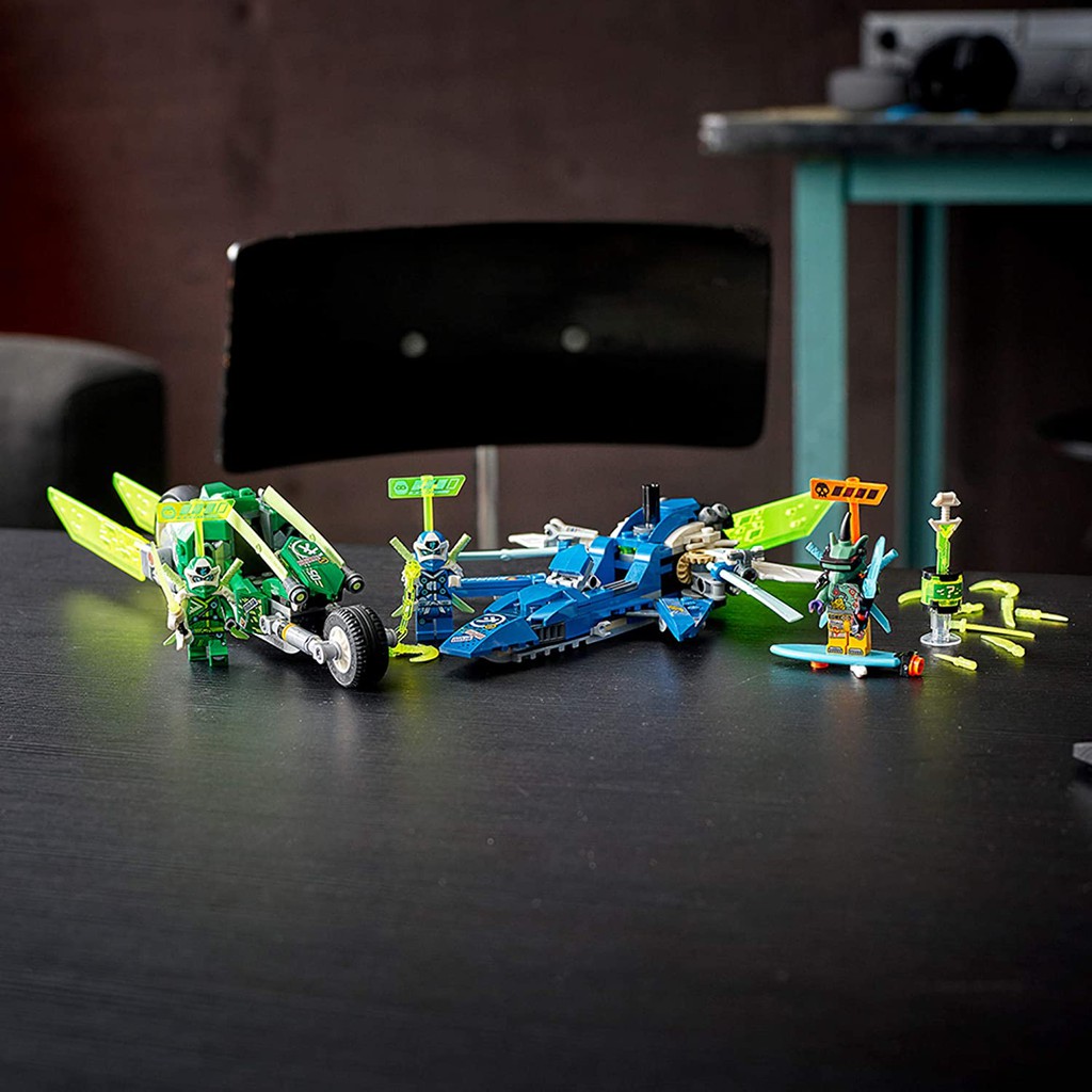 LEGO Ninjago 71709 – Xe đua tốc độ của Jay và Lloyd