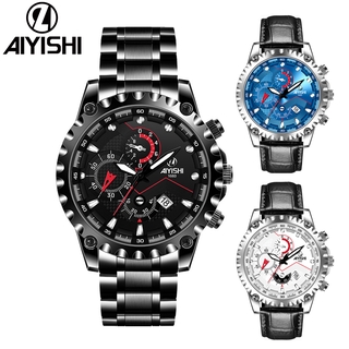 Đồng Hồ Đeo Tay AIYISHI 1660 Dây Thép Không Gỉ Thời Trang Chất Lượng Cao Cho Nam