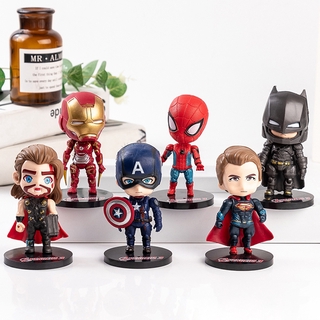 Mô hình đồ chơi kiểu nhân vật siêu anh hùng Marvel