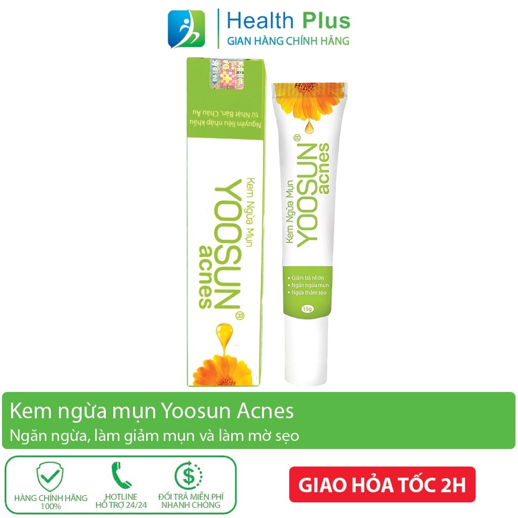 Kem Yoosun Acnes ngừa mụn nam nữ chính hãng 15g