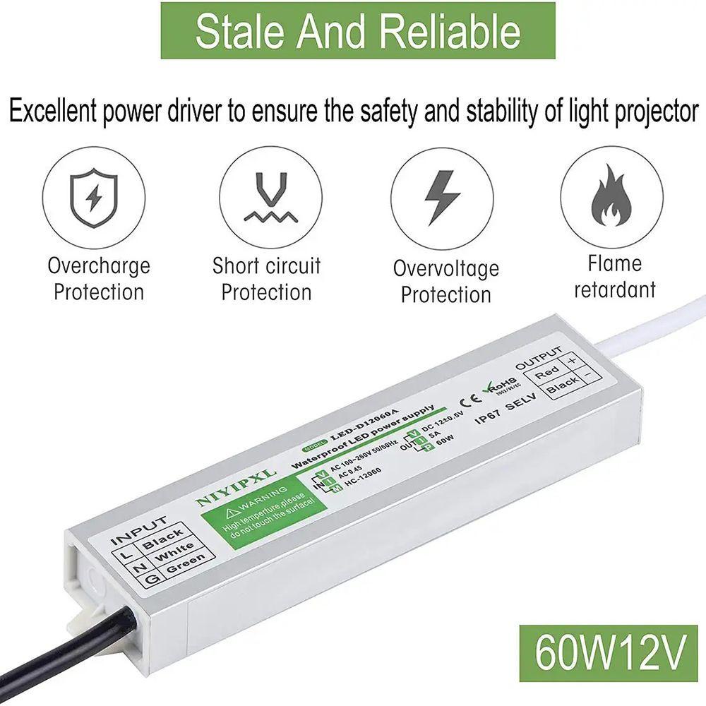 GOGOUP Bộ Chuyển Đổi Công Tắc Đèn LED IP67 Chuyên Dụng