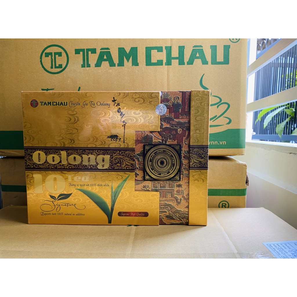 TRÀ Ô LONG (OOLONG) 10 TEA  TÂM CHÂU