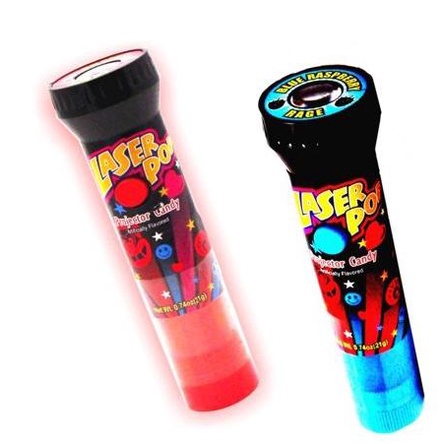 Kẹo đèn pin Laser Pop siêu hot hit ạ