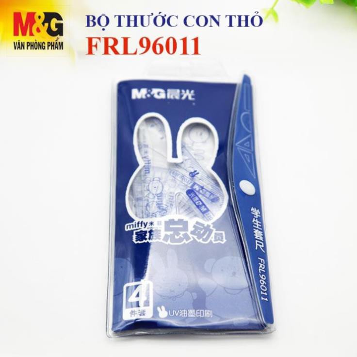 Thước bộ M&amp;G FRL96011 Có hình chú Thỏ dễ thương